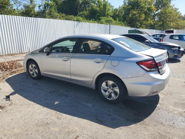 19XFB2F59FE225407 - 2015 HONDA CIVIC LX SILVER photo 2