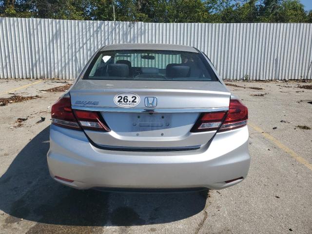 19XFB2F59FE225407 - 2015 HONDA CIVIC LX SILVER photo 6