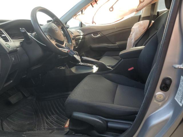 19XFB2F59FE225407 - 2015 HONDA CIVIC LX SILVER photo 7