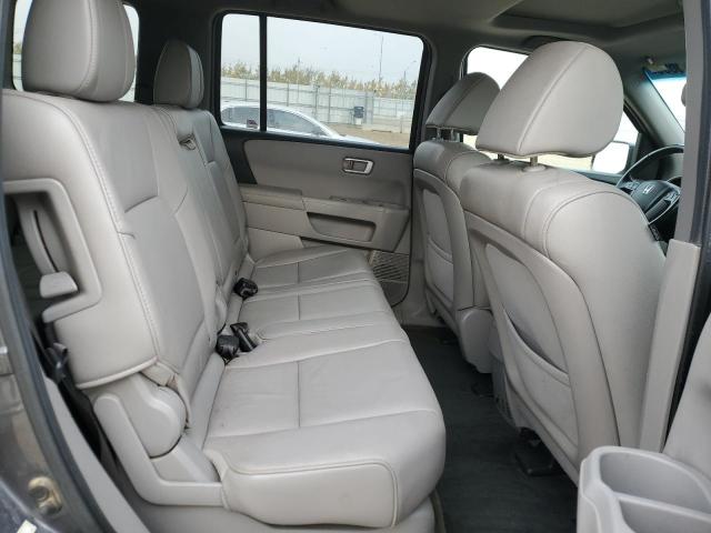 5FNYF4H59DB504756 - 2013 HONDA PILOT EXL გრაფიტი ფოტო 11