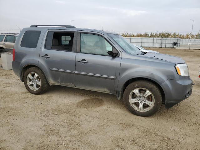 5FNYF4H59DB504756 - 2013 HONDA PILOT EXL გრაფიტი ფოტო 4