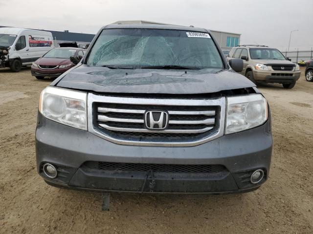 5FNYF4H59DB504756 - 2013 HONDA PILOT EXL გრაფიტი ფოტო 5