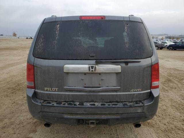 5FNYF4H59DB504756 - 2013 HONDA PILOT EXL გრაფიტი ფოტო 6