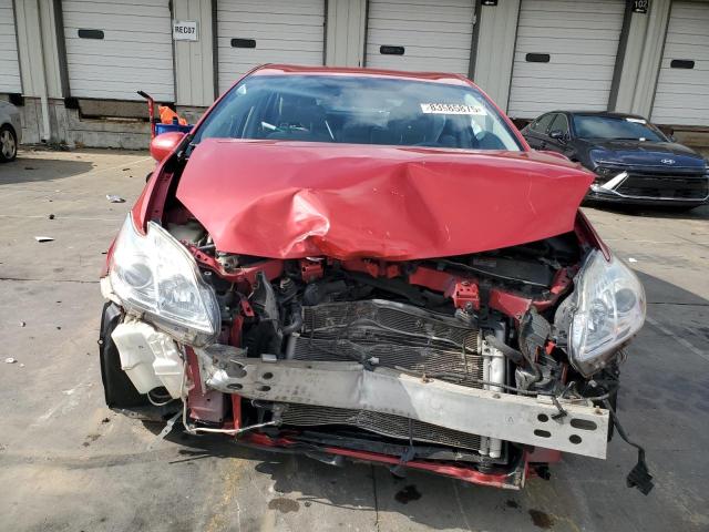 JTDKN3DU8F0480449 - 2015 TOYOTA PRIUS 红色 照片 5