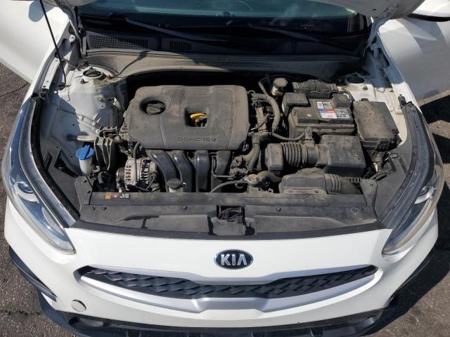 3KPF24AD5LE184618 - 2020 KIA FORTE FE WHITE photo 11