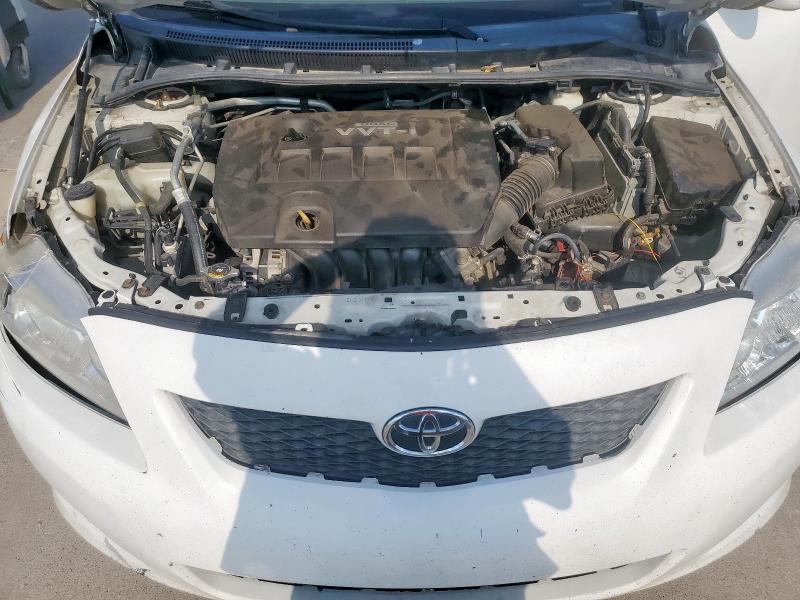1NXBU40E29Z071461 - 2009 TOYOTA COROLLA BASE Weiß Foto 11