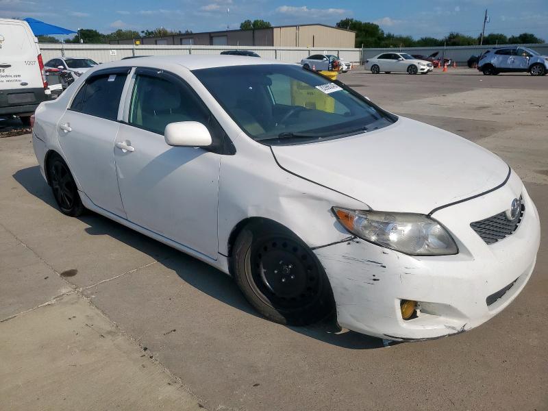 1NXBU40E29Z071461 - 2009 TOYOTA COROLLA BASE Weiß Foto 4