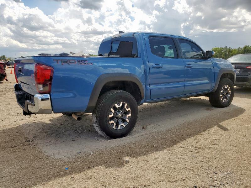 3TMAZ5CN8KM079562 - 2019 TOYOTA TACOMA DOUBLE CAB Көк фото 3