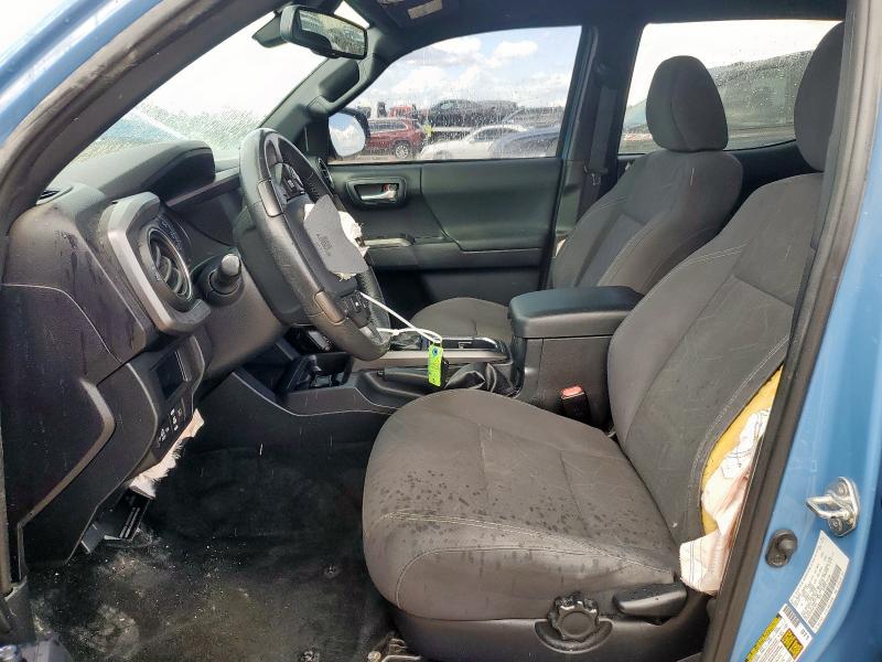 3TMAZ5CN8KM079562 - 2019 TOYOTA TACOMA DOUBLE CAB Көк фото 7