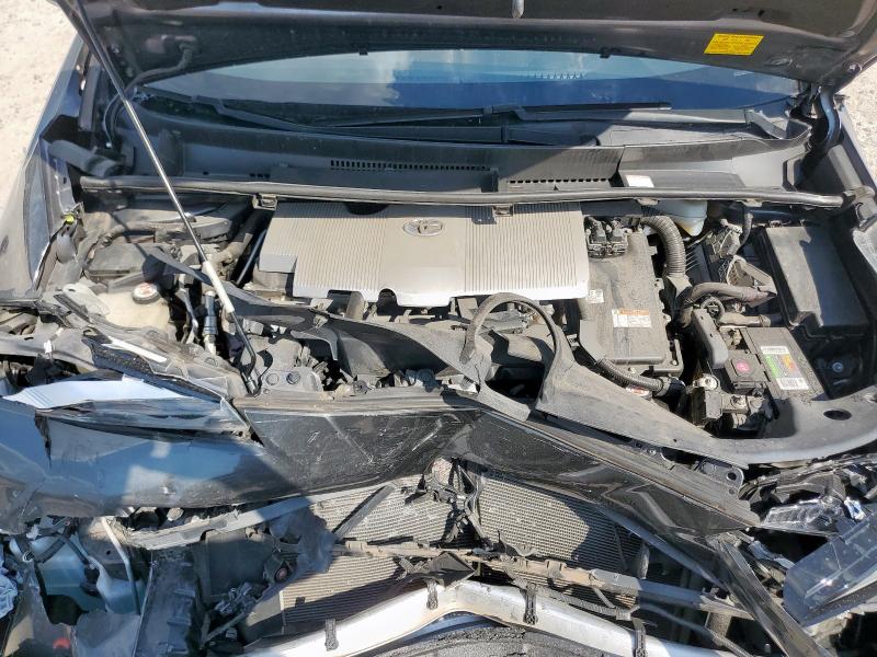 JTDKARFU9K3102502 - 2019 TOYOTA PRIUS 灰色 照片 11