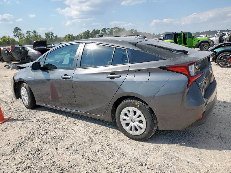 JTDKARFU9K3102502 - 2019 TOYOTA PRIUS 灰色 照片 2