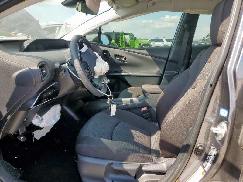 JTDKARFU9K3102502 - 2019 TOYOTA PRIUS 灰色 照片 7