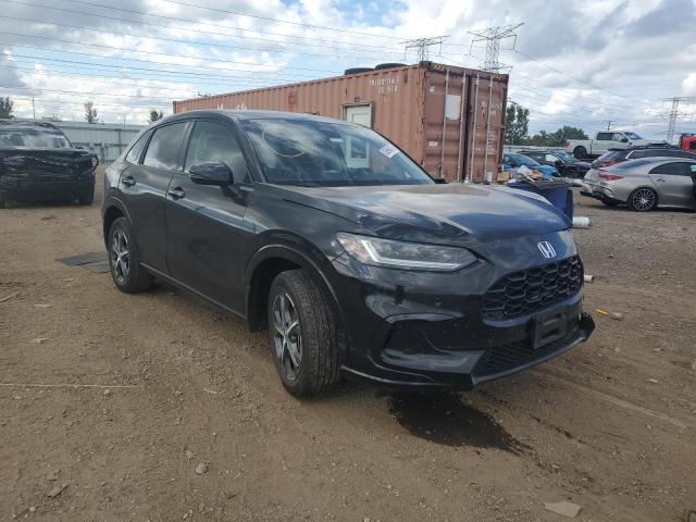 3CZRZ2H71PM738272 - 2023 HONDA HR-V EXL BLACK photo 4