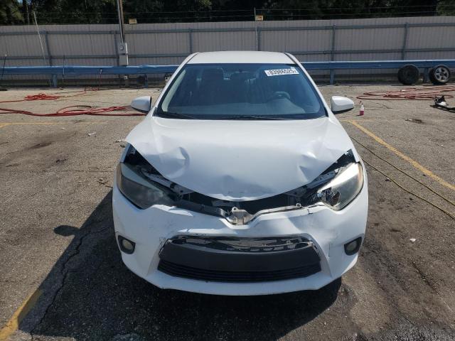 2T1BURHE5EC189453 - 2014 TOYOTA COROLLA L WHITE photo 5