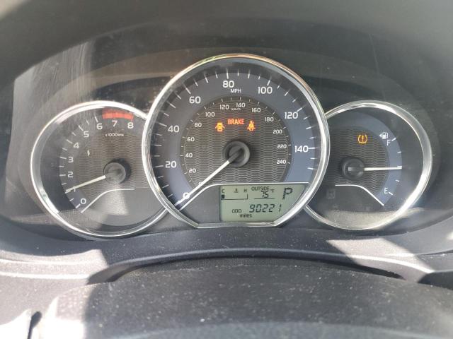 2T1BURHE5EC189453 - 2014 TOYOTA COROLLA L WHITE photo 9