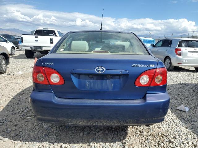 1NXBR32E78Z974387 - 2008 TOYOTA COROLLA CE BLUE photo 6