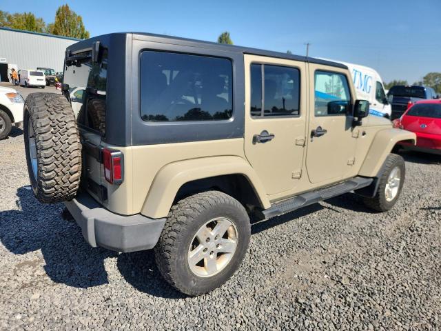 1C4BJWEG9HL567557 - 2017 JEEP WRANGLER U SAHARA 棕色 照片 3