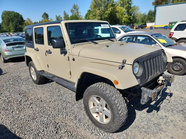 1C4BJWEG9HL567557 - 2017 JEEP WRANGLER U SAHARA 棕色 照片 4