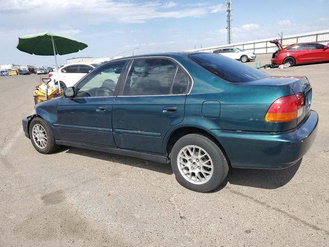 2HGEJ864XVH505706 - 1997 HONDA CIVIC EX GREEN photo 2