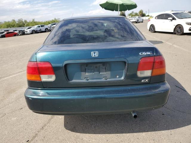 2HGEJ864XVH505706 - 1997 HONDA CIVIC EX GREEN photo 6