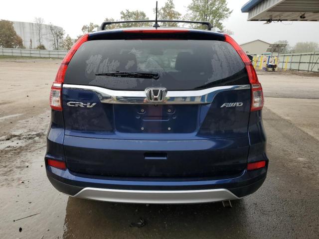 5J6RM4H76GL050697 - 2016 HONDA CR-V EXL BLUE photo 6