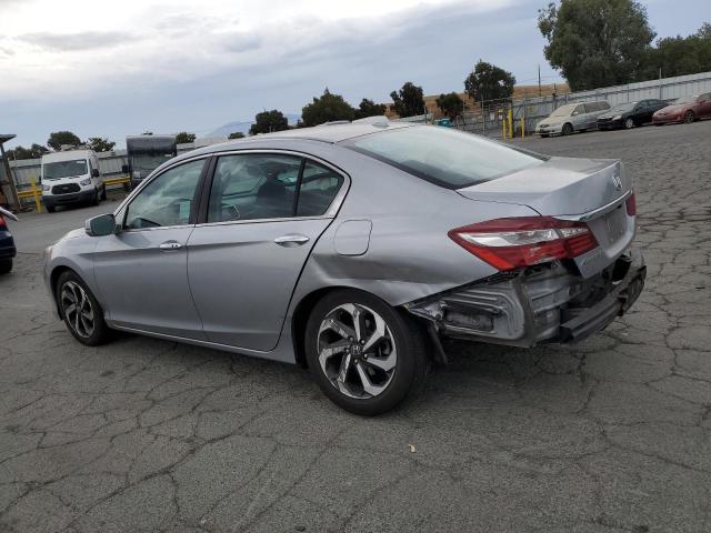 1HGCR2F87HA160895 - 2017 HONDA ACCORD EXL SILVER photo 2