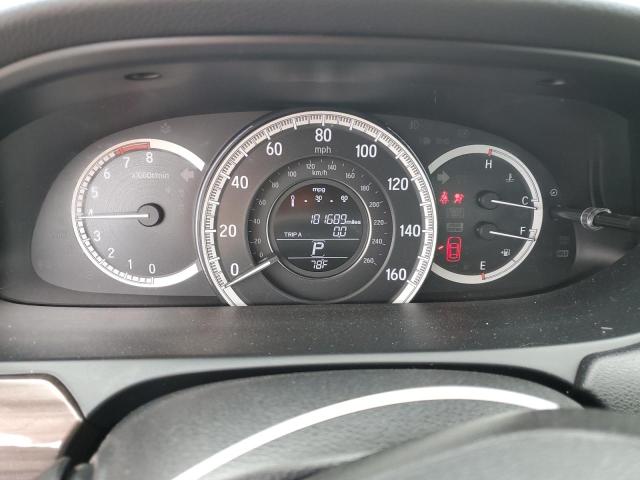 1HGCR2F87HA160895 - 2017 HONDA ACCORD EXL SILVER photo 9