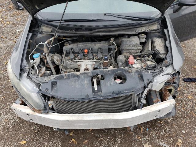 2HGFB2F47DH031758 - 2013 HONDA CIVIC LX GRAY photo 11