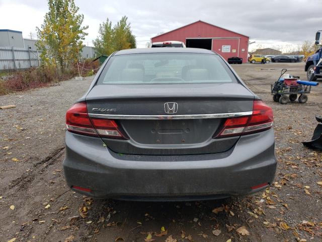 2HGFB2F47DH031758 - 2013 HONDA CIVIC LX GRAY photo 6