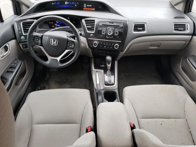 2HGFB2F47DH031758 - 2013 HONDA CIVIC LX GRAY photo 8
