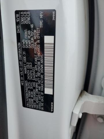 LYV102RK7KB278825 - 2019 VOLVO XC60 T5 白色 照片 13