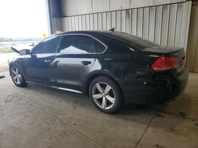 1VWBP7A34DC102974 - 2013 VOLKSWAGEN PASSAT SE შავი ფოტო 2