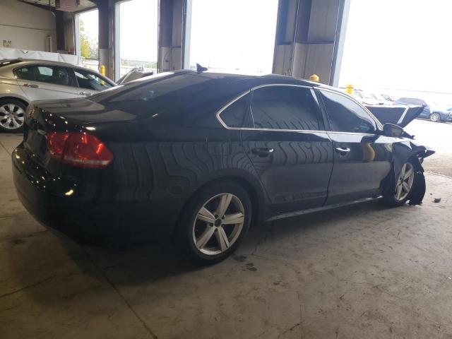 1VWBP7A34DC102974 - 2013 VOLKSWAGEN PASSAT SE შავი ფოტო 3