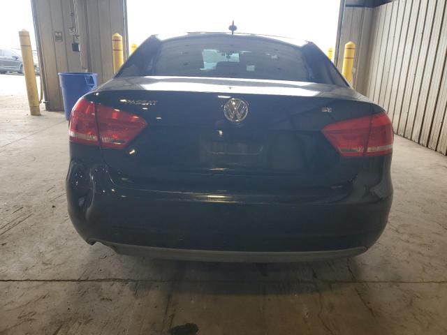 1VWBP7A34DC102974 - 2013 VOLKSWAGEN PASSAT SE შავი ფოტო 6