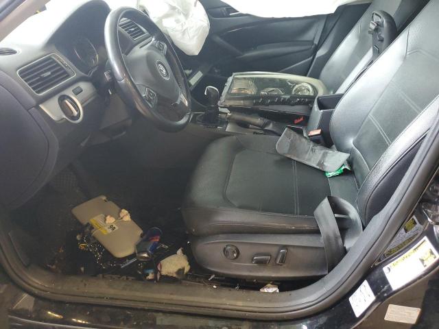 1VWBP7A34DC102974 - 2013 VOLKSWAGEN PASSAT SE შავი ფოტო 7