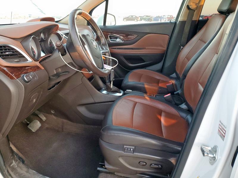 KL4CJCSB0GB733393 - 2016 BUICK ENCORE თეთრი ფოტო 7