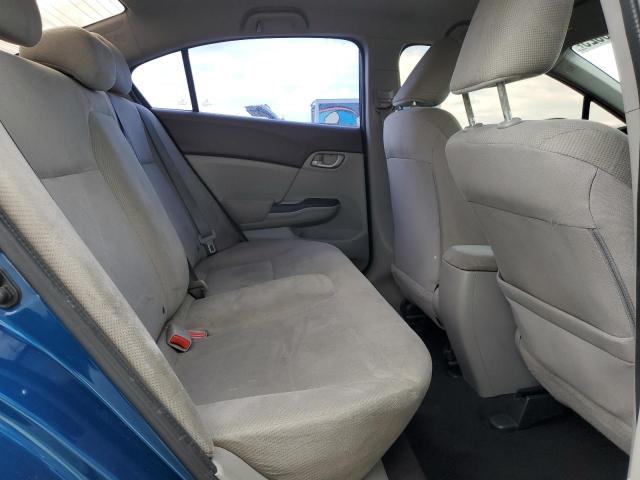 19XFB2F56CE080631 - 2012 HONDA CIVIC LX BLUE photo 10