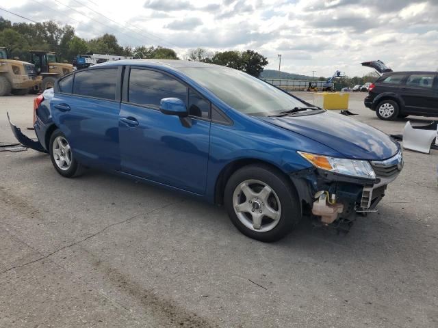 19XFB2F56CE080631 - 2012 HONDA CIVIC LX BLUE photo 4