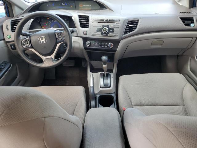 19XFB2F56CE080631 - 2012 HONDA CIVIC LX BLUE photo 8