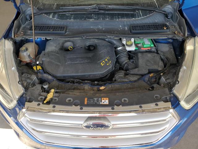1FMCU9J98HUD31296 - 2017 FORD ESCAPE TITANIUM 蓝色 照片 12