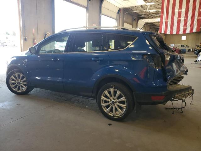 1FMCU9J98HUD31296 - 2017 FORD ESCAPE TITANIUM 蓝色 照片 2