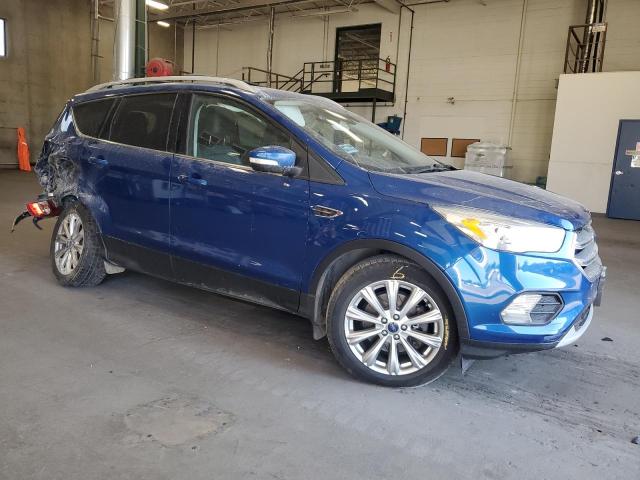 1FMCU9J98HUD31296 - 2017 FORD ESCAPE TITANIUM 蓝色 照片 4