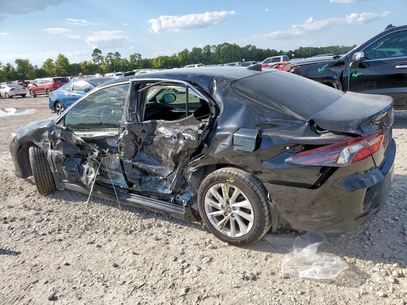 4T1R11AK2PU737550 - 2023 TOYOTA CAMRY LE BLACK photo 2