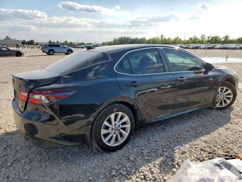 4T1R11AK2PU737550 - 2023 TOYOTA CAMRY LE BLACK photo 3