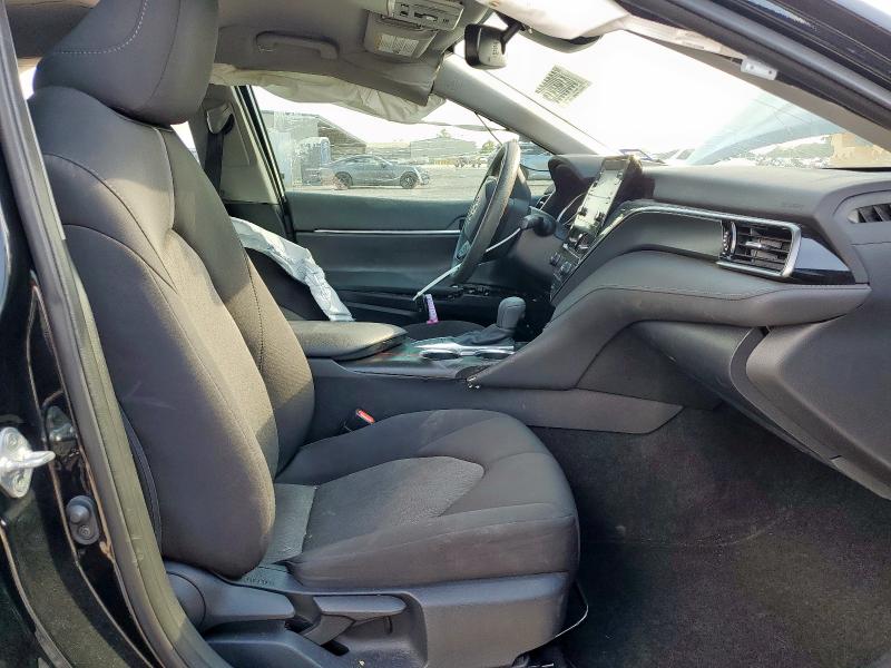 4T1R11AK2PU737550 - 2023 TOYOTA CAMRY LE BLACK photo 7