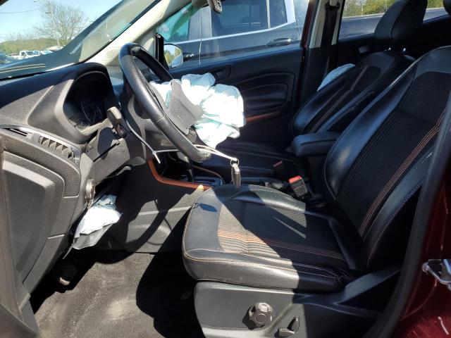 MAJ6P1CL9JC159476 - 2018 FORD ECOSPORT SES Կարմիր լուսանկար 7