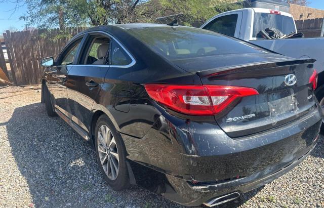 5NPE34AFXFH218336 - 2015 HYUN SONATA SPORT BLACK photo 3
