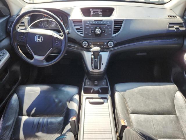 2HKRM4H75DH604902 - 2013 HONDA CR-V EXL BLACK photo 8