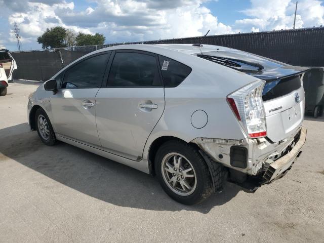 JTDKN3DU7A0172049 - 2010 TOYOTA PRIUS ვერცხლისფერი ფოტო 2