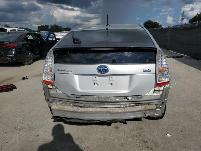 JTDKN3DU7A0172049 - 2010 TOYOTA PRIUS ვერცხლისფერი ფოტო 6